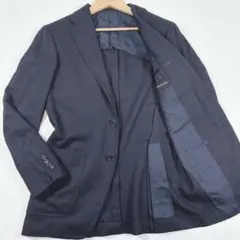 美品 TOMORROWLAND ジャケット ロロピアーナ カシミヤ 紺 S