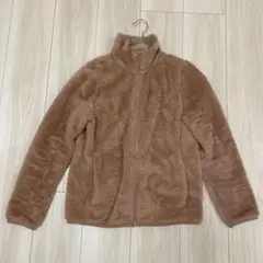 ユニクロ　フリースパーカー　ピンク　S