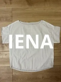 IENA ホワイト 半袖 プルオーバー トップス　日本製のサムネイル