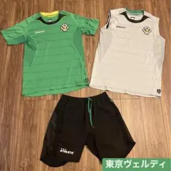 東京ヴェルディ　アスレタ　トレーニングウェア　ノースリーブ　ハーフパンツ　J1