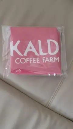 KALDI COFFEE FARM カルディコットンエコバッグ スモーキーピンク