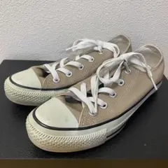 NA59 CONVERSE ALL STAR ローカット ベージュ スニーカーのサムネイル