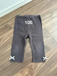 プティマイン　レギンス七分丈　100