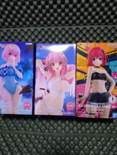 【ToLOVEる】モモ・ララ・芽亜　フィギュア３点セット