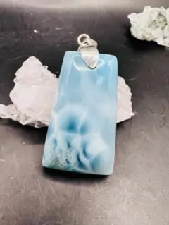 ラリマー 高品質 透明感凄い ペンダントトップ