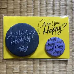嵐　LIVEグッズ　Are you Happy？ 缶バッチ　東京限定