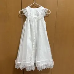 美品 ミキハウス 新生児 セレモニードレス3点セット