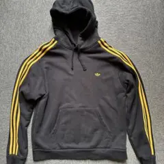 マークゴンザレス　adidas パーカー　ブラック✖️イエロー