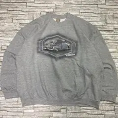 90s ヴィンテージ スウェット ピックアップトラック 犬 USA古着 2XL