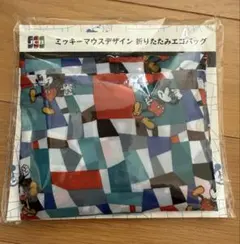ミッキーマウス　折りたたみエコバッグ