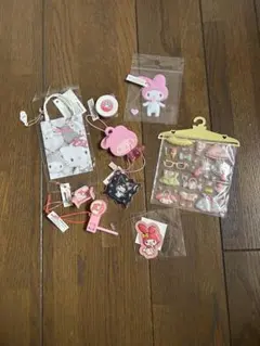 サンリオマイメロ・ぷっくり着せ替えシールとオマケ