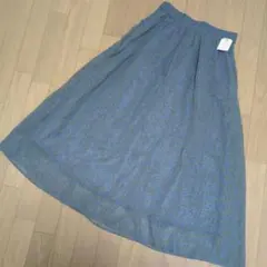 【未使用タグ付き】chocol raffine robe 花柄フレアスカート