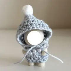 赤ちゃん　ハンドメイド　着せ替え　お洋服　ミニチュアドール服　ブルー