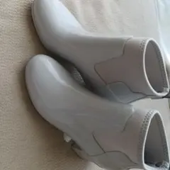 HUNTER グレー ショートブーツ