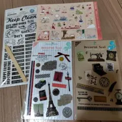 シール　まとめ売り　4枚