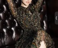 花柄ロングスリーブワンピースビスコースRalph Lauren