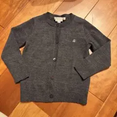 Bonpoint ダークグレー カーディガン サイズ3