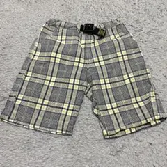 ブランシェス　チェック柄　ハーフパンツ