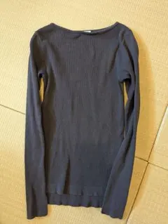 【美品】オーラリー ロンハーマン 別注 ギザボートネック リブ 23SS 人気色】AURALEE オーラリー ギザボートネック ロンハーマン別注