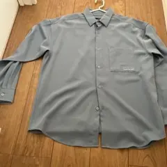 Ciaopanic　刺繍入り水色長袖シャツ