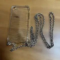 スマートフォンケース　iPhone7／8／SE用　ストラップ付き