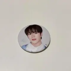 TREASURE ファンコン 缶バッジ ブルー ジェヒョク