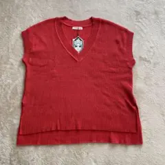 ベスト レディース vネック