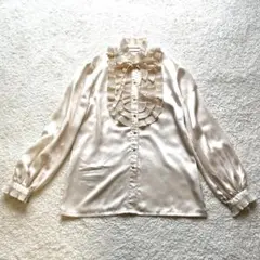 TOKYO BLOUSE リボン フリル　シャツ ブラウス　古着レトロ