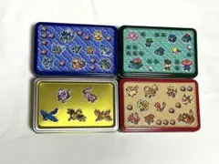 ポケモン　缶 4個セット　メリーチョコレート