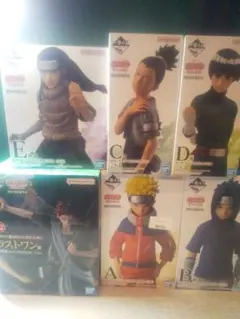 一番くじ NARUTO ナルト 中忍　試験編 MASTERLISE フルコンプ