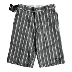OLD STUSSY x Dickiesチェック柄 ショートパンツ グレー系 Dickies チェック柄 ショートパンツ グレー 古着 ワークパンツ - メルカリ