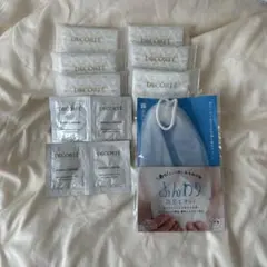 コスメデコルテ　スノークラリファイア　サンプルピュアコットン＆泡立てネット