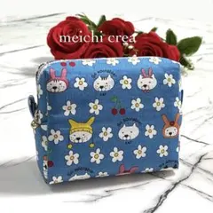ハンドメイドファスナー付きポーチ ハンドメイド L字型ファスナーポーチ - メルカリ
