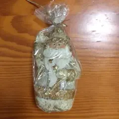 クリスマス　サンタクロース　キャンドル