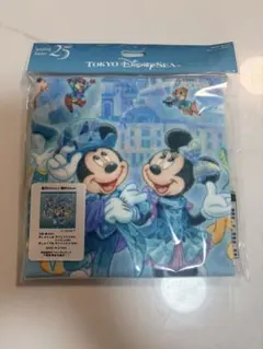 新品未開封★東京ディズニーシー25周年スパークリングジュビリーウォッシュタオル