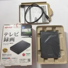 【新品未使用】BUFFALO HD-PNF1.0U3-BBE ポータブルのサムネイル