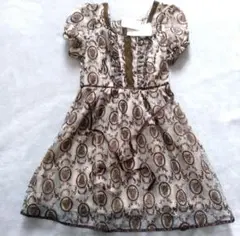 axes femme アクシーズファム レジメンフロッキー重ねチュニ