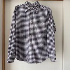 【送料込】Columbia チェックシャツ メンズS 登山 アウトドア