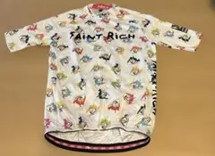 SAINT-RICH☆サイクルジャージ☆半袖☆キャラクター柄☆M☆ピノキオ風のサムネイル