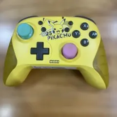 【ジャンク品】HORI ワイヤレスホリパッド ピカチュウ Switch