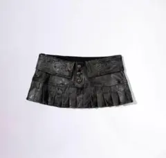 SCULPTOR プリーツスカート ミニス カート