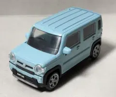 PLUS 1/64 スズキ ハスラー オフブルーメタリック ミニカー