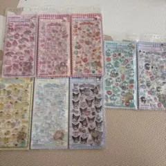 ボンボンドロップシール　サンリオ　サンリオ第二弾　８枚　コンプリートセット