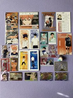 ハイキュー カード シール フィギュア まとめ売り 日向 影山 月島 及川 岩泉