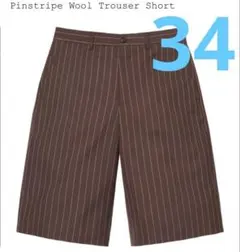 新品Supreme Pinstripe Wool Trouser Short34のサムネイル