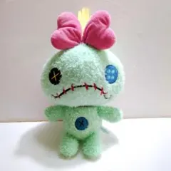 スティッチ＆スクランプ ぬいぐるみキーホルダー Ribbon Stitch - メルカリ