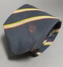 dunhill ダンヒル ネクタイ（チャコール　ストライプ）