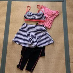 【未使用❗️】FILA 水着　セパレート　レギンス　4点セット　セット