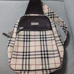 BURBERRY チェック柄 ショルダーバッグ