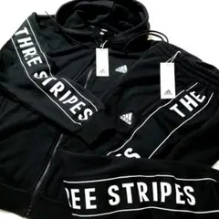 新品 Mサイズ アディダス セットアップ スウェット パーカー パンツ 上下